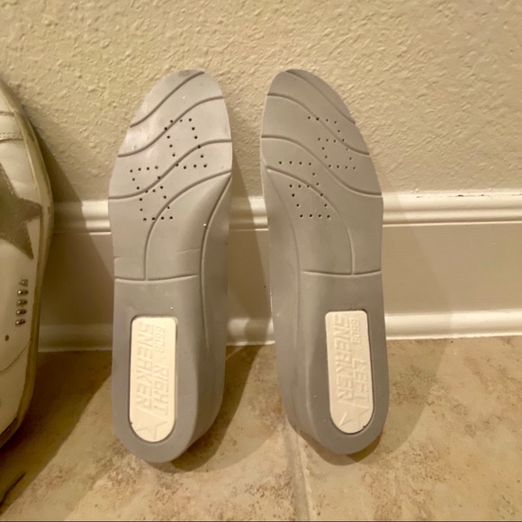 GOLDEN GOOSE SUPERSTAR SNEAKERS WHITE SILVER 38 - Picture 13 of 15